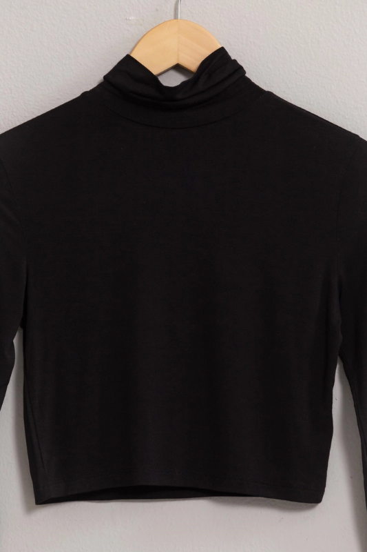 Callen Cropped Turtleneck