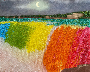 "Night Rainbow Falls 5" By Mary Jo