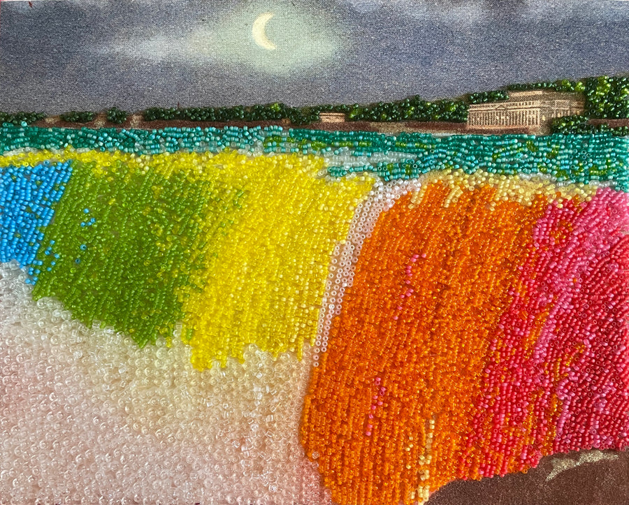 "Night Rainbow Falls 5" By Mary Jo