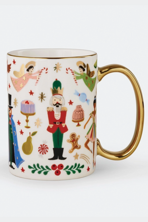 Nutcracker Porcelain Mug