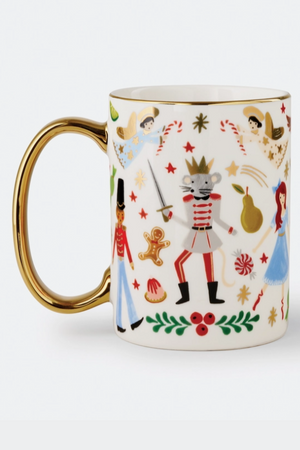 Nutcracker Porcelain Mug