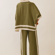 Load image into Gallery viewer, Carisa Contrast Pant - Green
