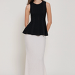 Load image into Gallery viewer, Polly Peplum Top - Black
