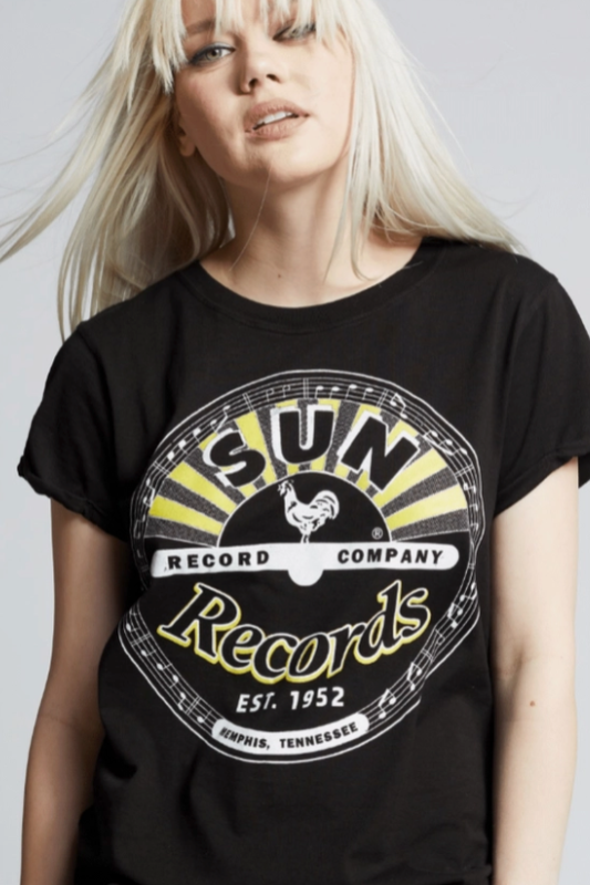 Sun Records Tee - Black