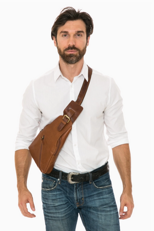 Ryder Leather Sling Bag