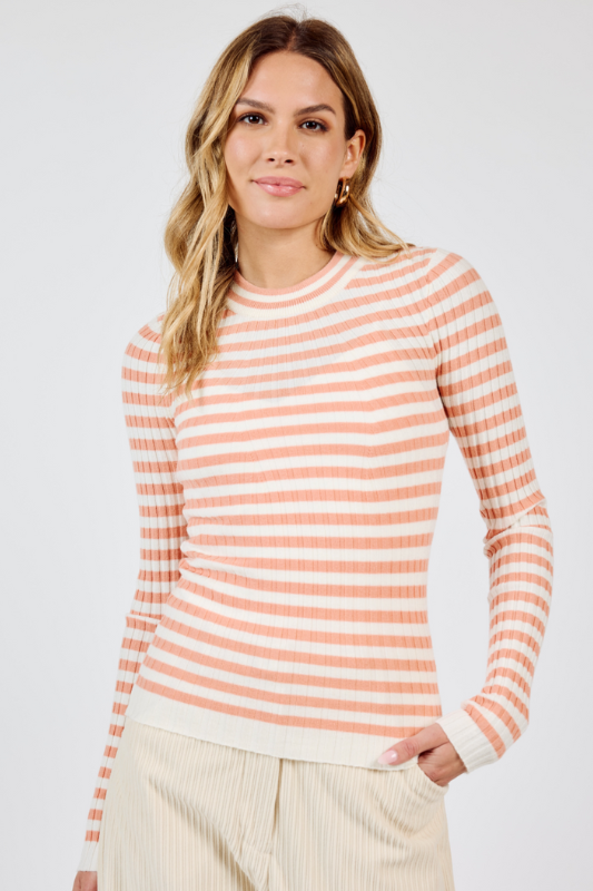 Sansa Sweater - Coral