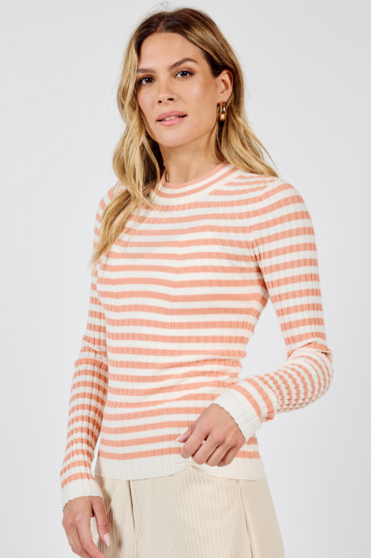 Sansa Sweater - Coral