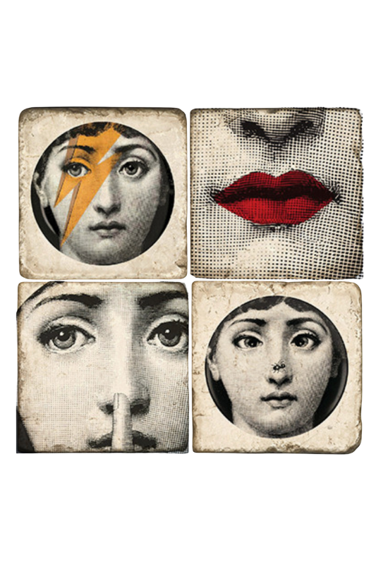 Fornasetti Marble Coasters