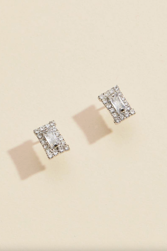 Arie Rhinestone Earrings