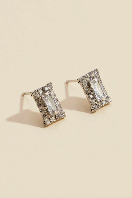 Arie Rhinestone Earrings