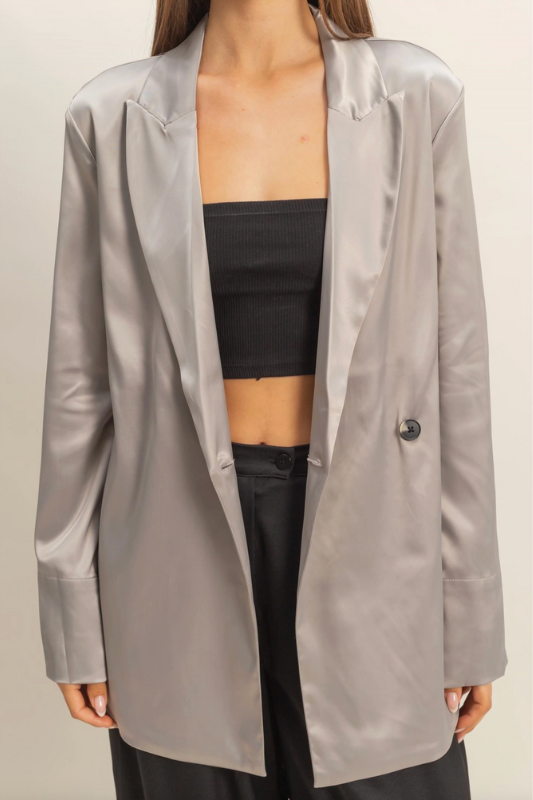 Satin Affair Blazer