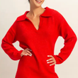 Load image into Gallery viewer, Cherry Sweater Dress
