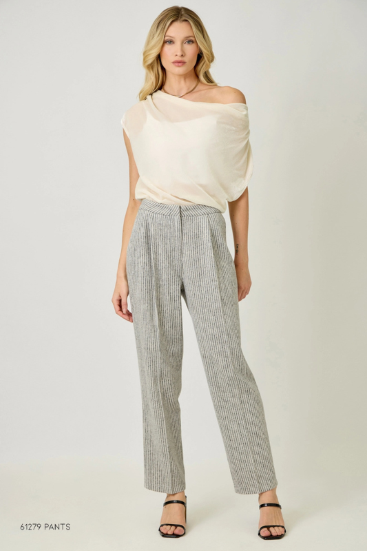 Vera Velvet Top- Pearl