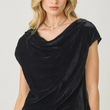 Load image into Gallery viewer, Vera Velvet Top- Black
