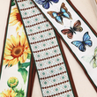 Load image into Gallery viewer, Sunflower Butterfly Skinny Scarf
