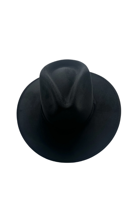 Vegan Suede Rancher- Black