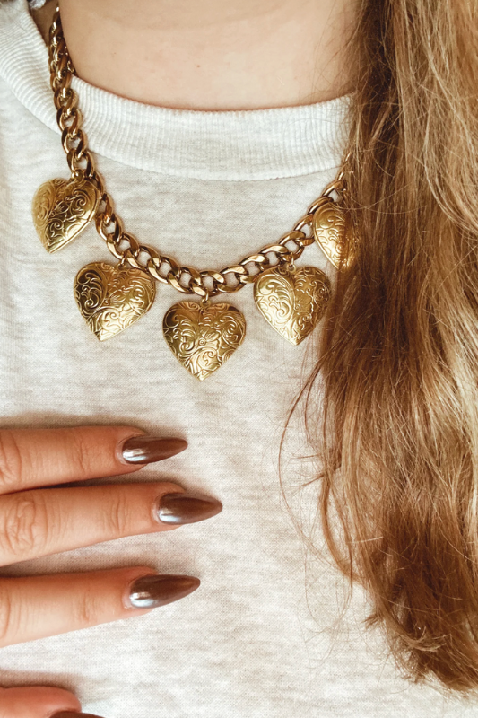 All Hearts Locket Necklace