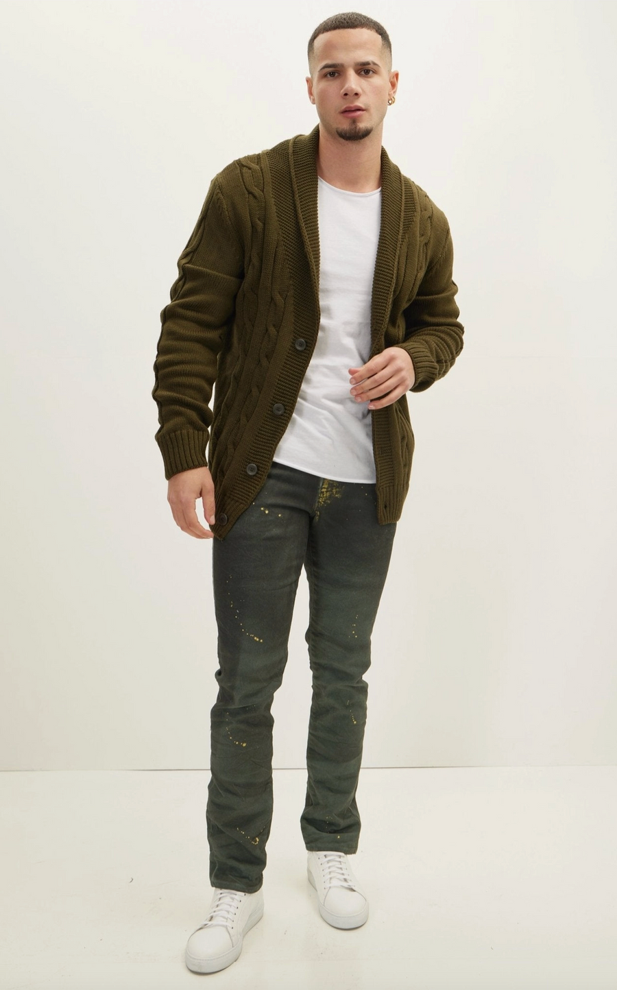 Danny Cardigan - Olive