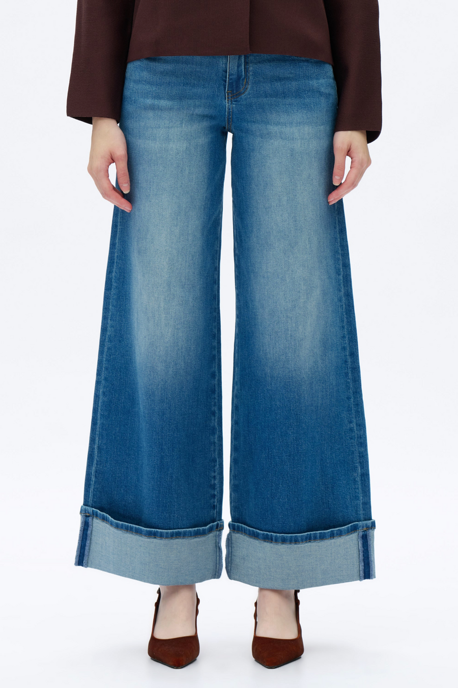 Lanie Mid-Rise Wide Leg