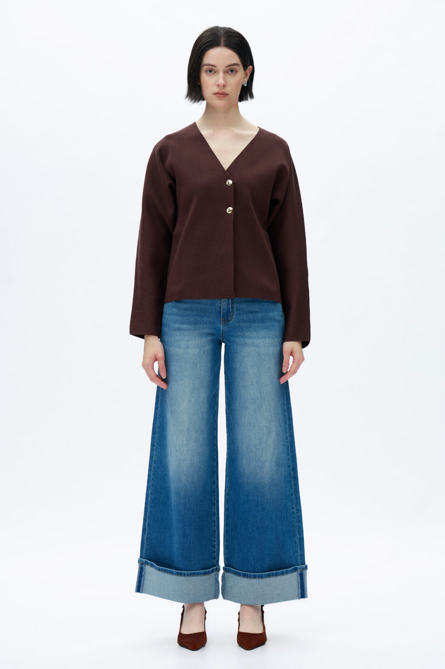 Lanie Mid-Rise Wide Leg