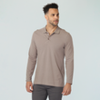 Load image into Gallery viewer, Driftwood  Long Sleeve Polo
