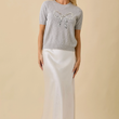 Load image into Gallery viewer, Selena Sparkle Skirt - White
