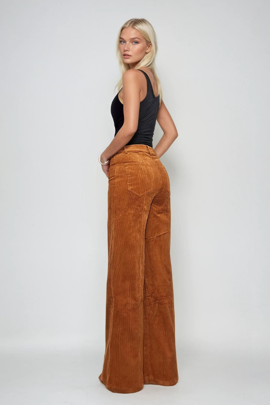 Fawn Corduroy Pant - Rust