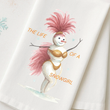 Load image into Gallery viewer, "Life of a Snowgirl" Tea Towel
