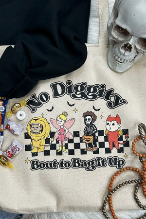 No Diggity Tote Bag