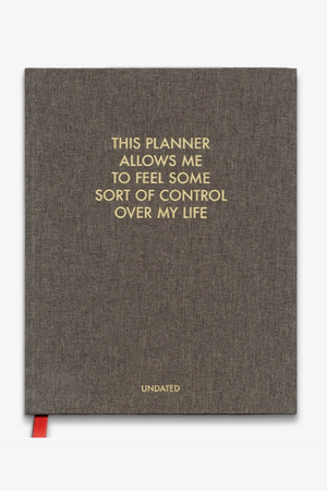 The Undated Planner