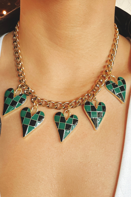 Emerald Love Necklace