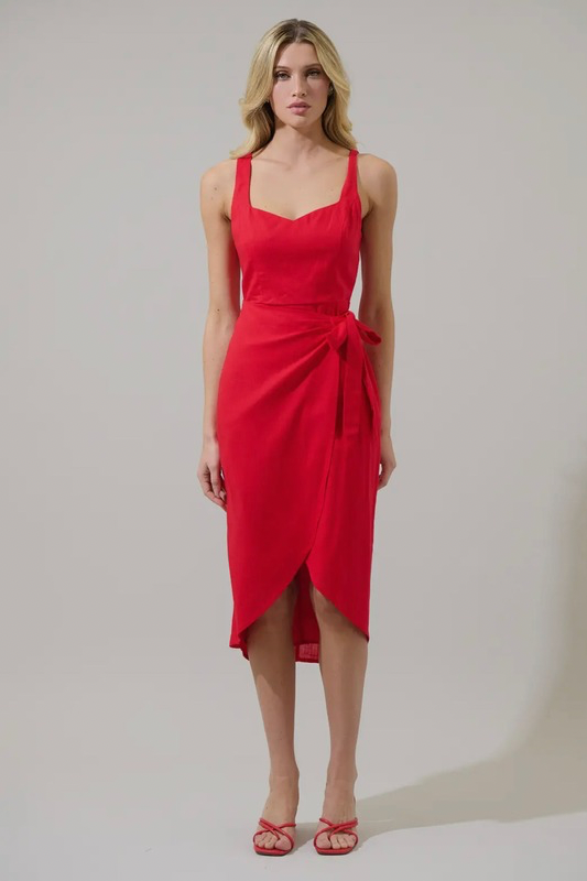 Cherry Bomb Wrap Dress<br>***Last One***