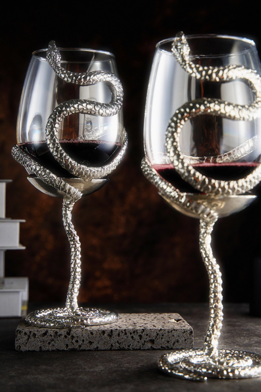 Serpent Wine Glasses