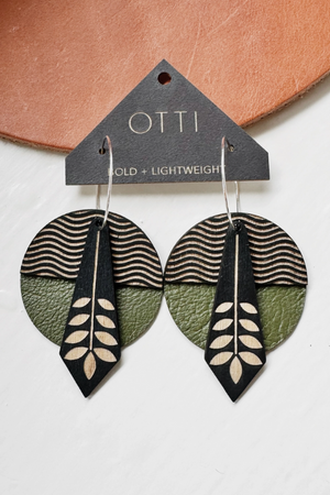 Geo Wave Earrings