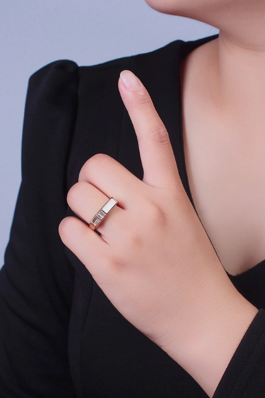 Minimalist Flat Bar Ring