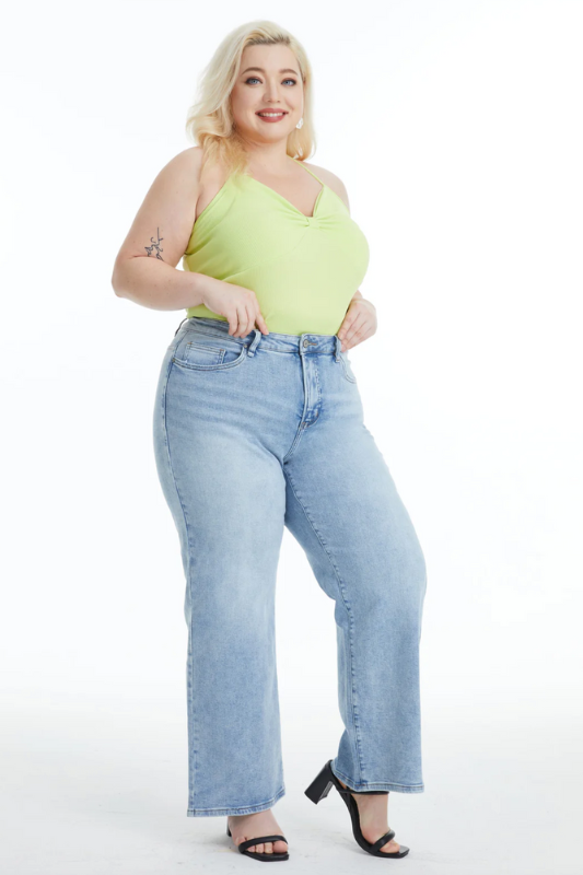 Hazel Wide Leg Jeans - PLUS