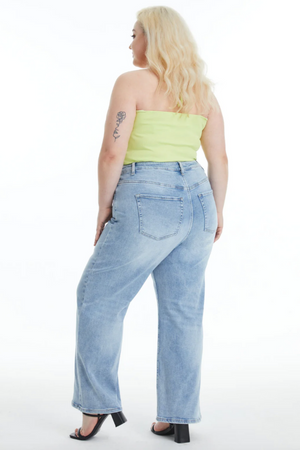 Hazel Wide Leg Jeans - PLUS