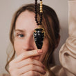 Load image into Gallery viewer, Black Obsidian Necklace
