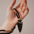 Load image into Gallery viewer, Black Obsidian Necklace
