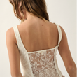 Load image into Gallery viewer, Amera Lace Corset - Off White
