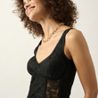 Load image into Gallery viewer, Amera Lace Corset - Black
