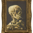 Load image into Gallery viewer, Smoking Skeleton Framed Art

