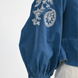 Load image into Gallery viewer, Chelsea Embroidered Cropped Blouse
