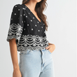 Load image into Gallery viewer, Mera Embroidered Blouse
