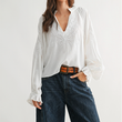 Load image into Gallery viewer, Luna Peasant Blouse
