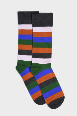 Multi-Striped Socks