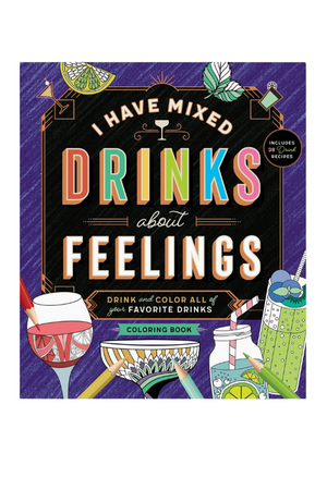 Creative Drinker Coloring Book