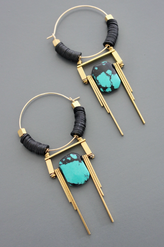 Up 'til Dawn Hoop Earrings