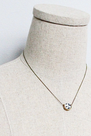 Dalmatian Pendant Necklace