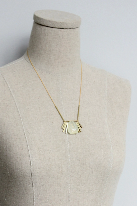 Quartz Geo Necklace